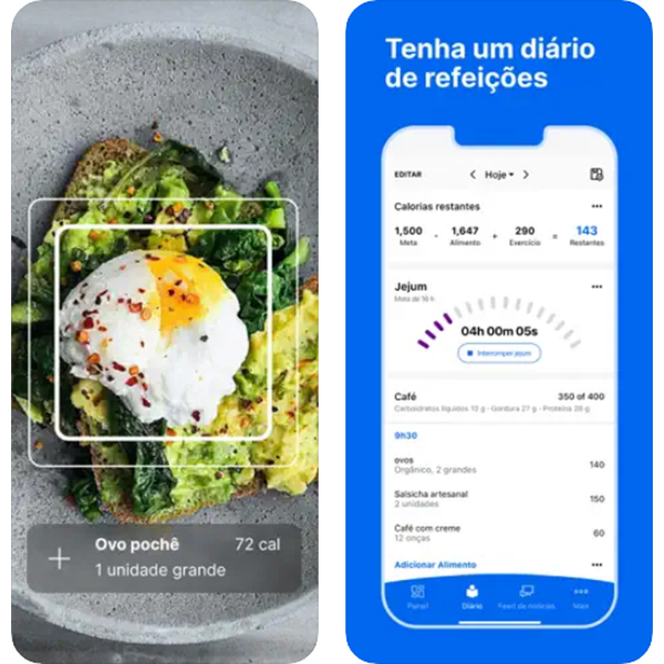 MyFitnessPal aplicativos diário alimentar
