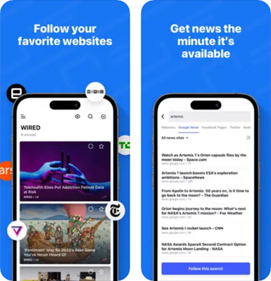 Inoreader aplicativos leitura RSS