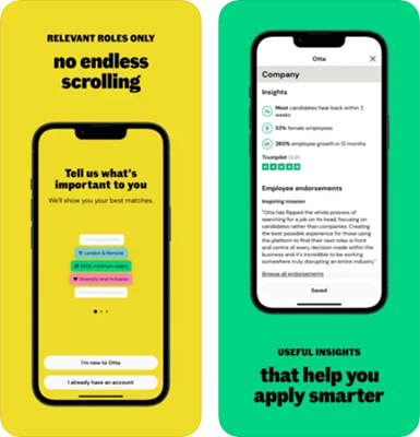 Otta plataformas emprego tecnologia