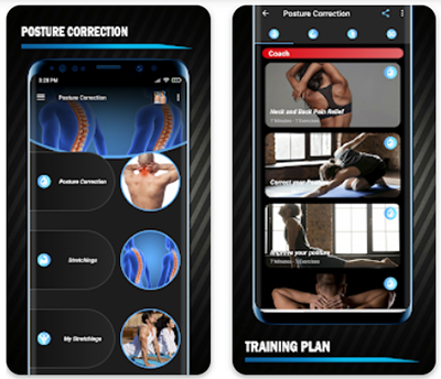 aplicativos melhorar postura Posture Correction Exercises