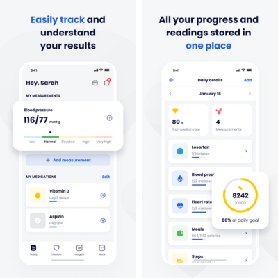 Print do aplicativo Cardi Health